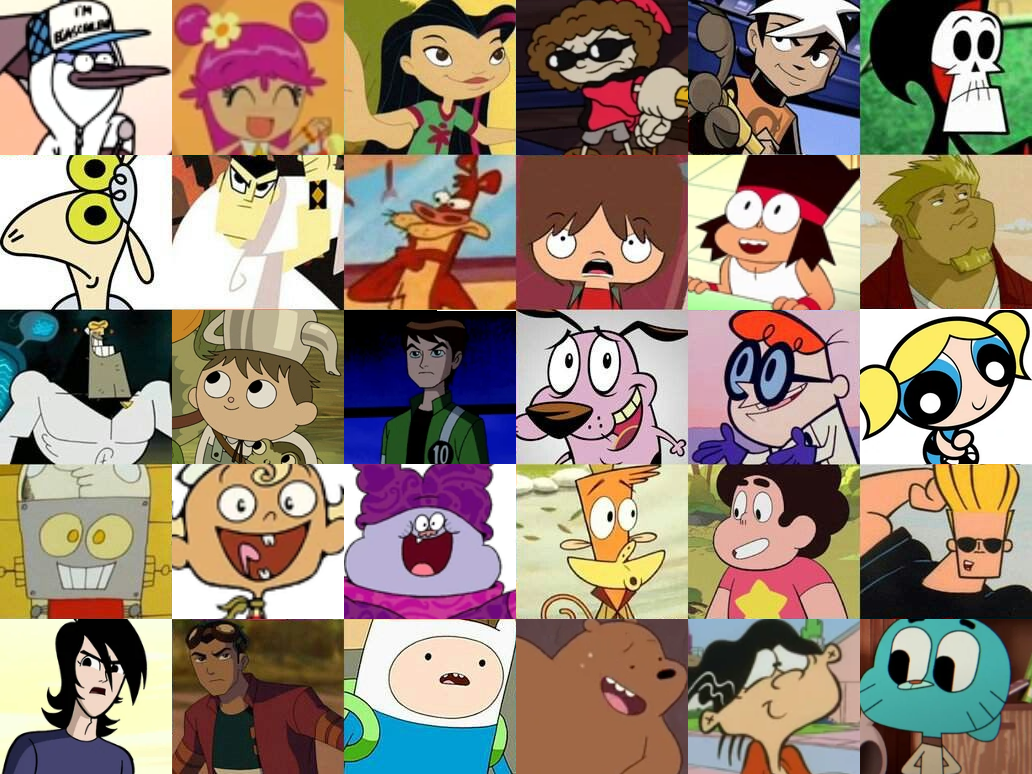 Cartoon Network Main Characters